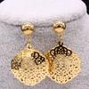 Islam Flower Stainless Steel Jewelry Sets for Women Gold Color Necklace Set Jewelry eensemble de bijoux en acier inoxydable luxe