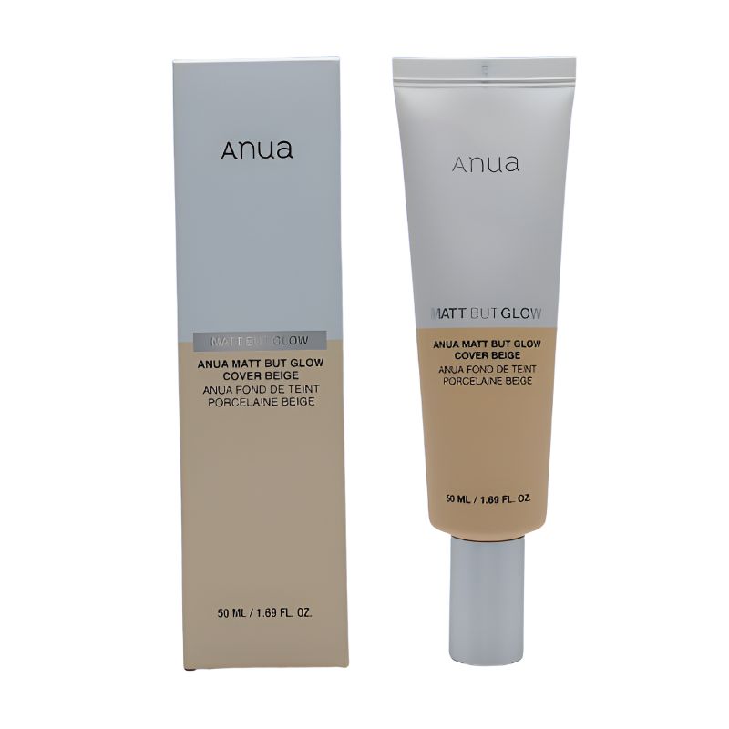 Anua UV Tone-Correcting Glow Sun Cream (Foundation-Free Cover) 50ml