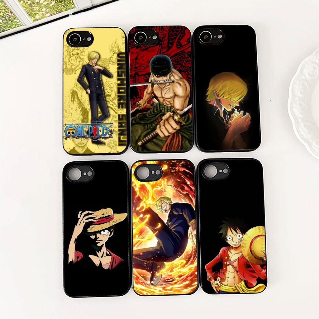 Phone Cover for Motorola Moto G86 G57 E14 E15 G14 G34 G35 G84 G24 A54 G15 Power E22 Case One Pieces Luffy Sanji Roronoa Zoro