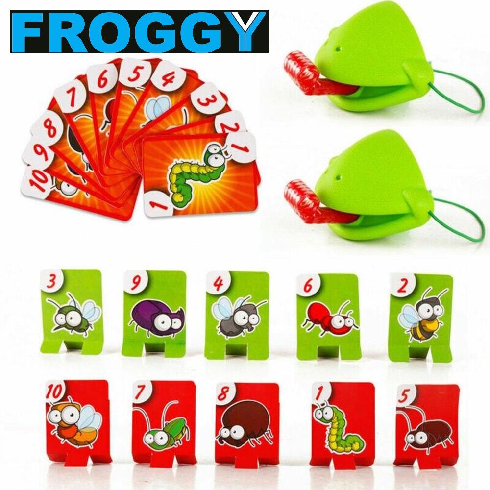 ЛЯГУШКА Сможешь поймать жука? Семейная игра, игра для вечеринок для детей от 4 лет.