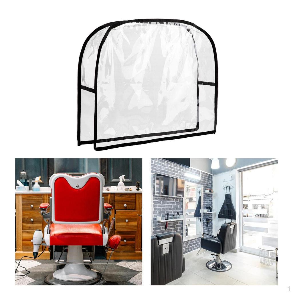 Задняя крышка стула, Стайлинг, многоцелевой прозрачный для салона, парикмахерской, спа-центра красоты