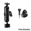 Motorcycle Bike Handlebar Support for Sports Camera Gopro Moto Ram Bracket Mount for Go Pro Insta360 Action Cam Motorbike Holder