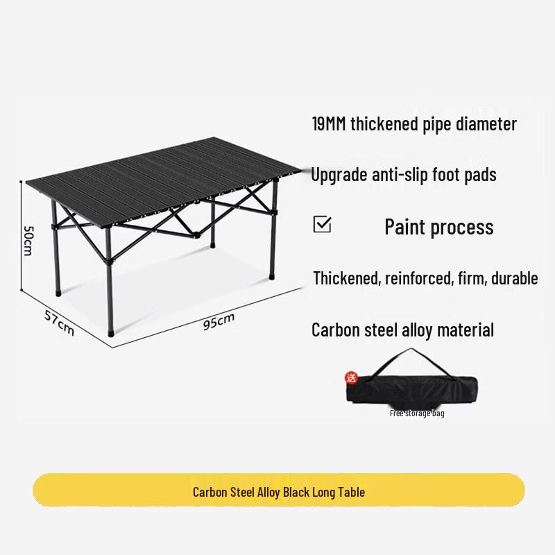 OIMG Portable Folding Camping Chair & Table