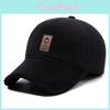 Sports Men Classic Style Baseball Cap With Wool Lining Windproof And Warm