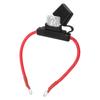 8AWG Fuse Holder Waterproof Fuse Holder PVC + Copper 30cm 12-24V Vehicle Marine Circuit Change Waterproof Cover Design