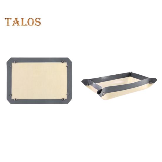 Silicone Baking Mat for Oven Non-Stick Heat-Resistant Silicone Easy Clean Reusable Baking Sheet for Cookies Macaroons Bread