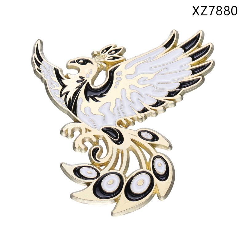 Dragon Eagle Enamel Pins Pterosauria Brooches Lapen Pin Badge Backpack Decor