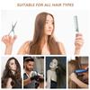 2Pcs Wide Tooth Folding Comb Portable Detangler Comb for Women Ladies Girls Salon Use Lightweight Carry Foldable Design