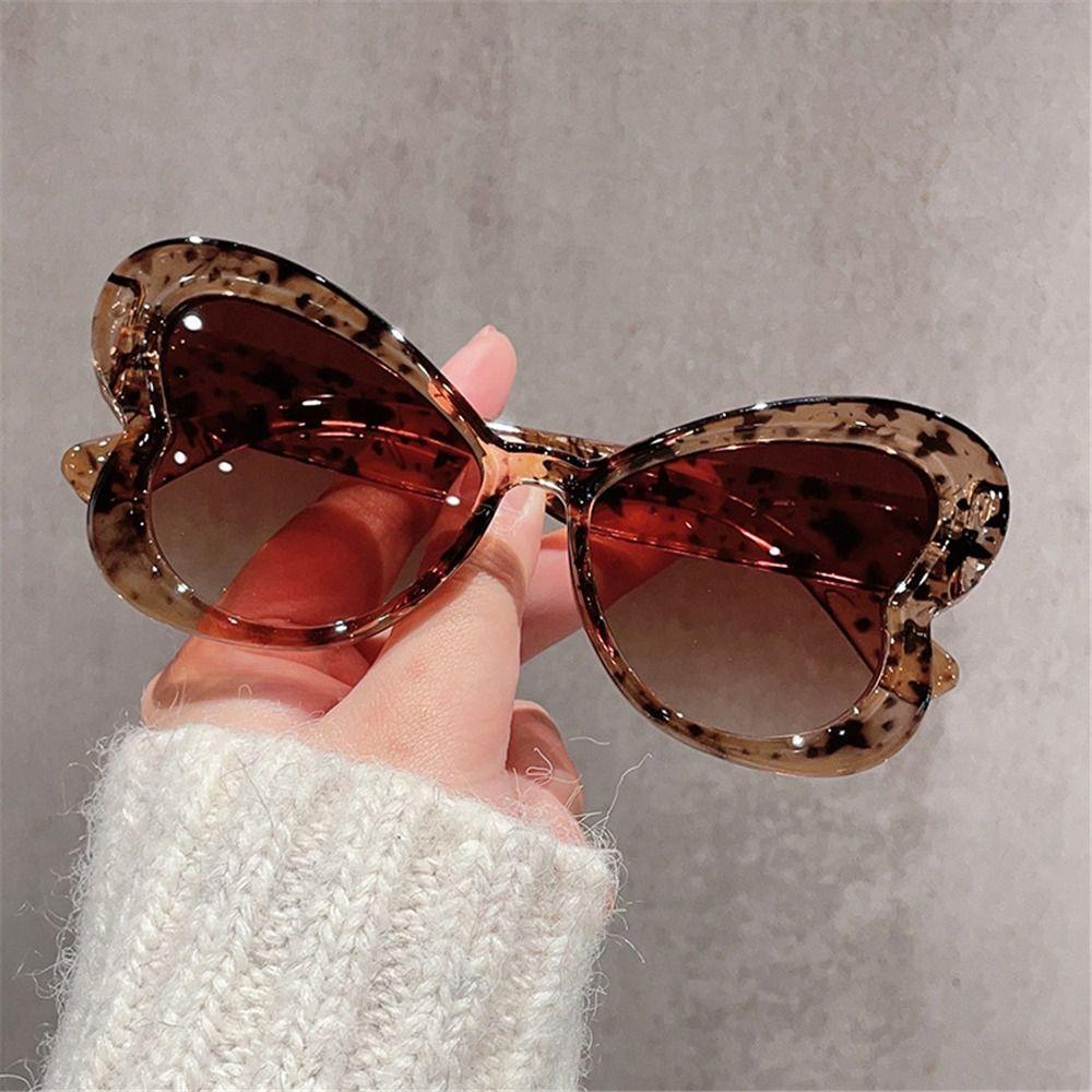 Candy Color Women's Cat Eye Sun Glasses Colorful Shades Trendy Butterfly Sunglasses