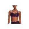 Crossback Shine Solid Low-Impact Sports Bra Women Underwear Purple 1363239-501