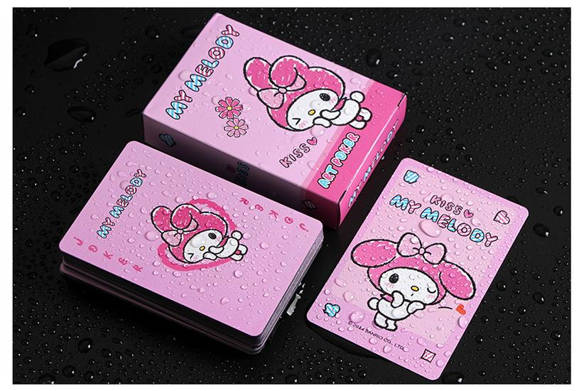 Официальная коллекция Sanrio Art Водонепроницаемые игральные карты - Детская ценная настольная игра-игрушка из ПВХ