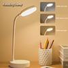 Table Lamp USB Plug Desk Lamp Bed Reading Book Night Light LED 3 Modes Dimming Eye Protection Light Bedside Lamp
