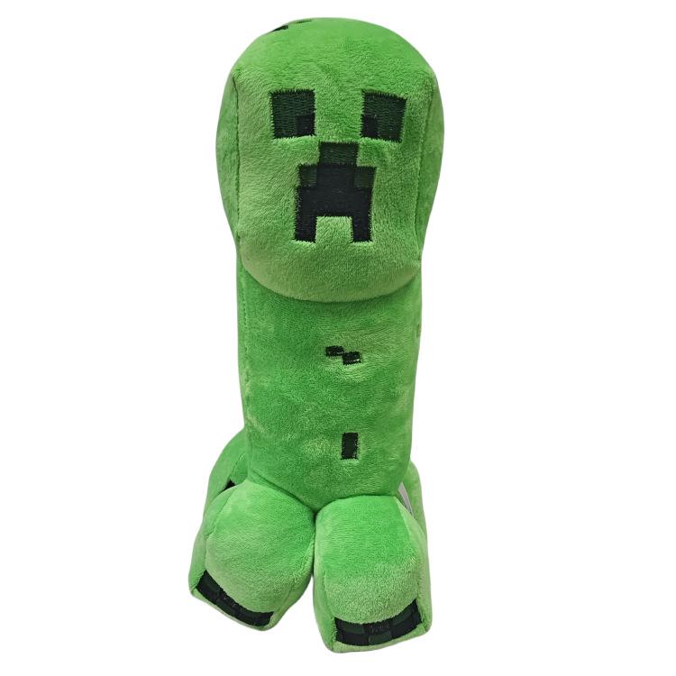 Minecraft Plush Toy Set: Iron Golem, Creeper, Zombie, Fox, Panda