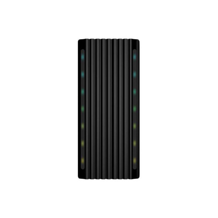 Aisens ASM2-RGB012B Caja Externa para Disco SSD M.2 SATA/NVMe USB-C