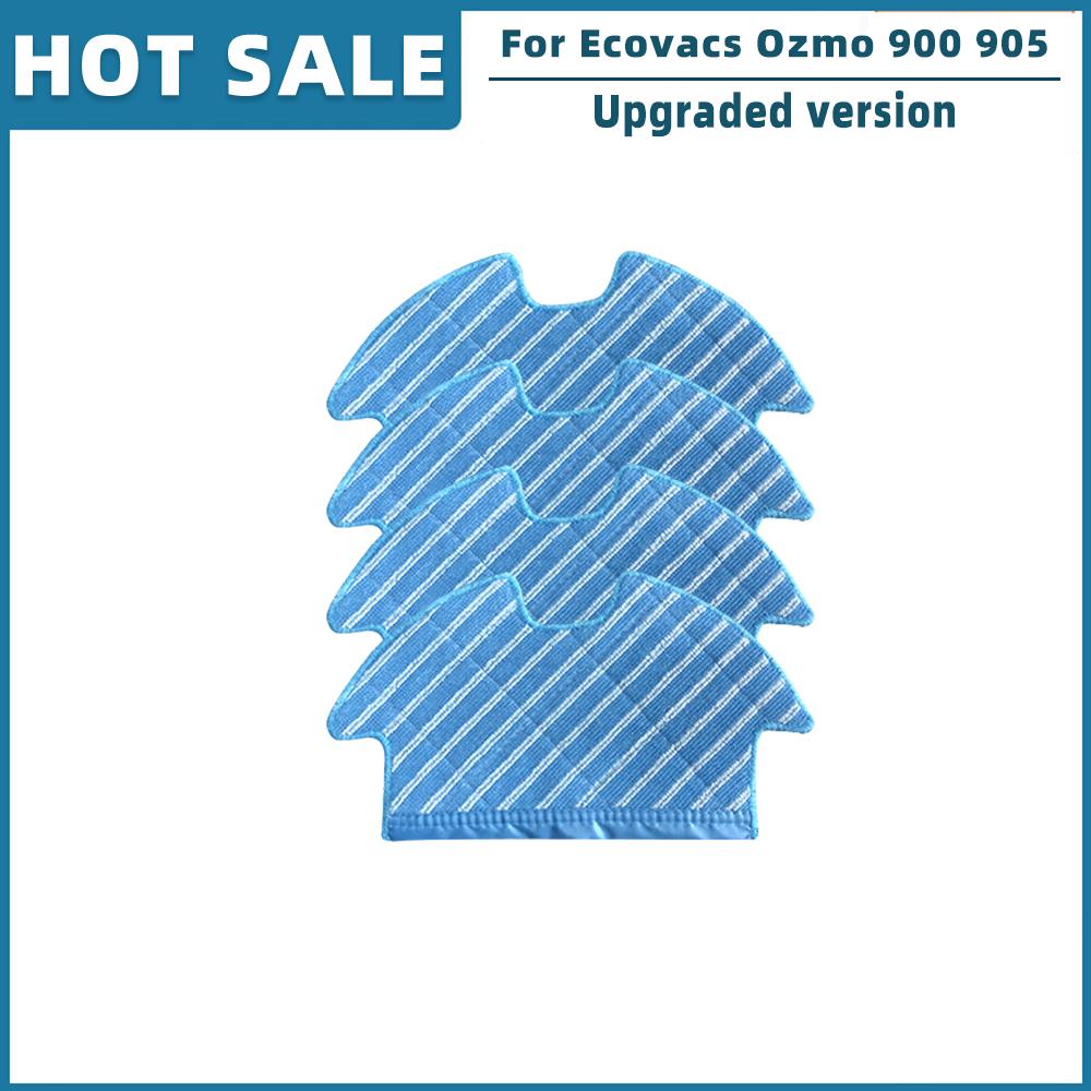 Для Ecovacs Debot Ozmo 900 905 Робот-пылесос Запасные части Аксессуары Ролик Основная Боковая щетка Фильтр Hepa Тряпка для швабры