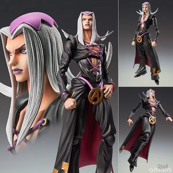 Jojo'S Adventure Superimage Bruno Kujo Jotaro Apaki Movable Action Figure - Collectible Shouban Model Toy
