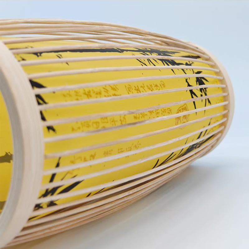 Китайский стиль Бамбуковое искусство Бамбуковые потолочные светильники Креативный Дзен Чайная Ресторан Отель Магазин Хого Гостевой дом Японский стиль