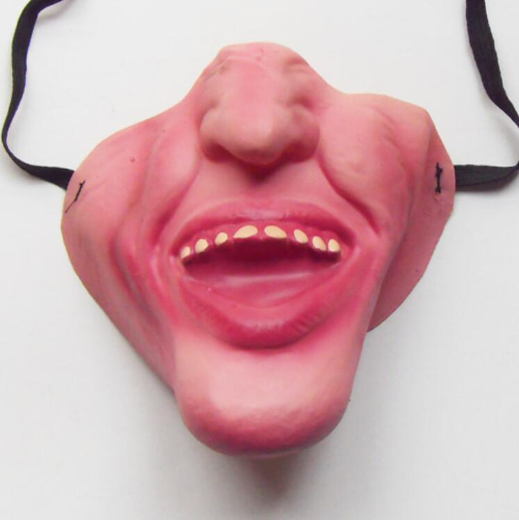 Унисекс творческая мода выражение лица хлопковая маска многоразовая забавная маска-чехол
