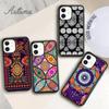 Indian Ornament Mandala Phone Case for iPhone 17 Air 15 16 11 12 13 14 Pro Max Plus Coque Fundas Shell