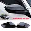 Для Honda Civic 10th 2016 2017 2018 автомобильное боковое зеркало заднего вида, крышка крыла, наклейка, чехол заднего вида, отделка из углеродного волокна