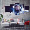 Canvas Painting 5 Pieces Astronaut Mask Man Posters Modular Prints No Frame Wall Art for Living Room Home Decor Modern Picture