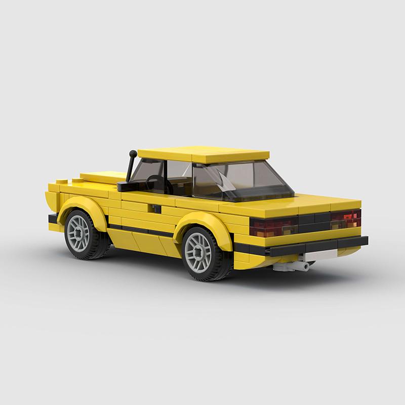 320i MOC Автомобиль Супер Гонка Скорость Отличный Автомобиль Ралли Спорт Модель Строительный Блок Гоночный Кирпич Игрушка Рождественский Подарок Город Технический