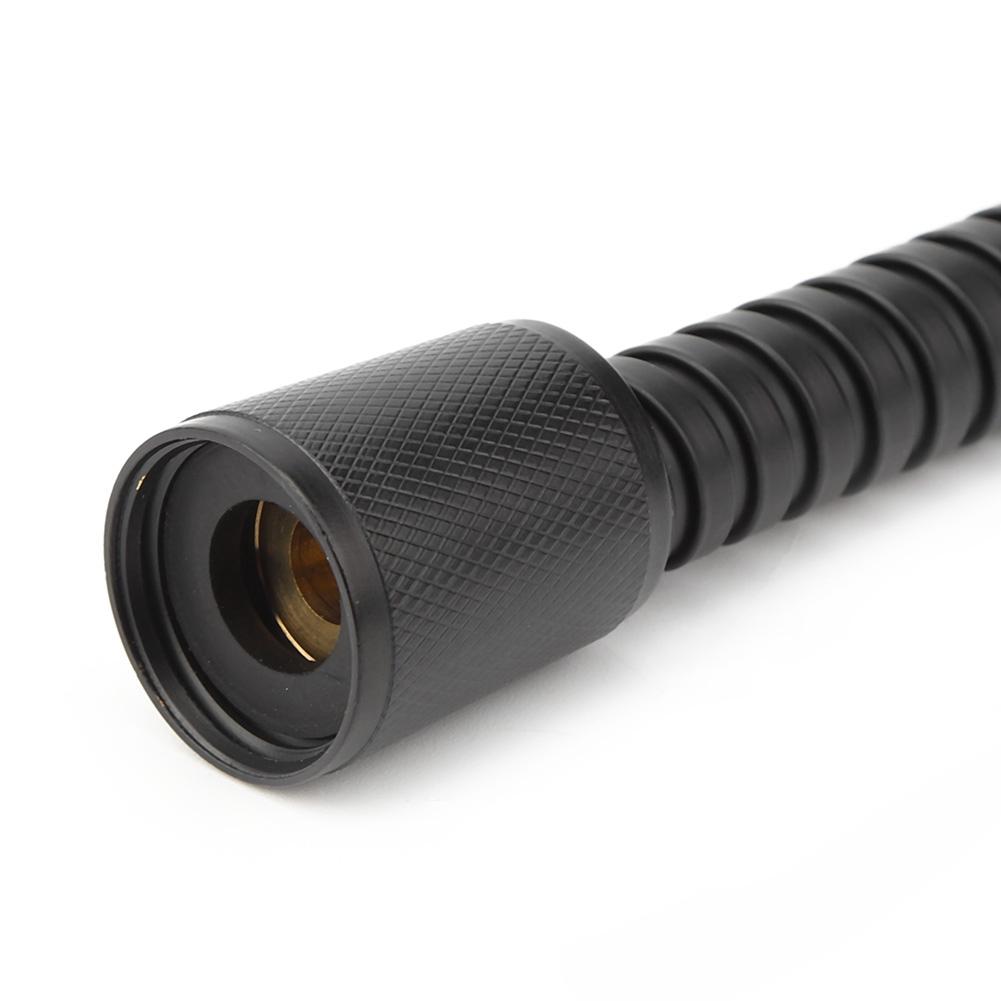 1,5 м матовый черный гибкий шланг для душа из нержавеющей стали высокого давления, аксессуар для ванной комнаты