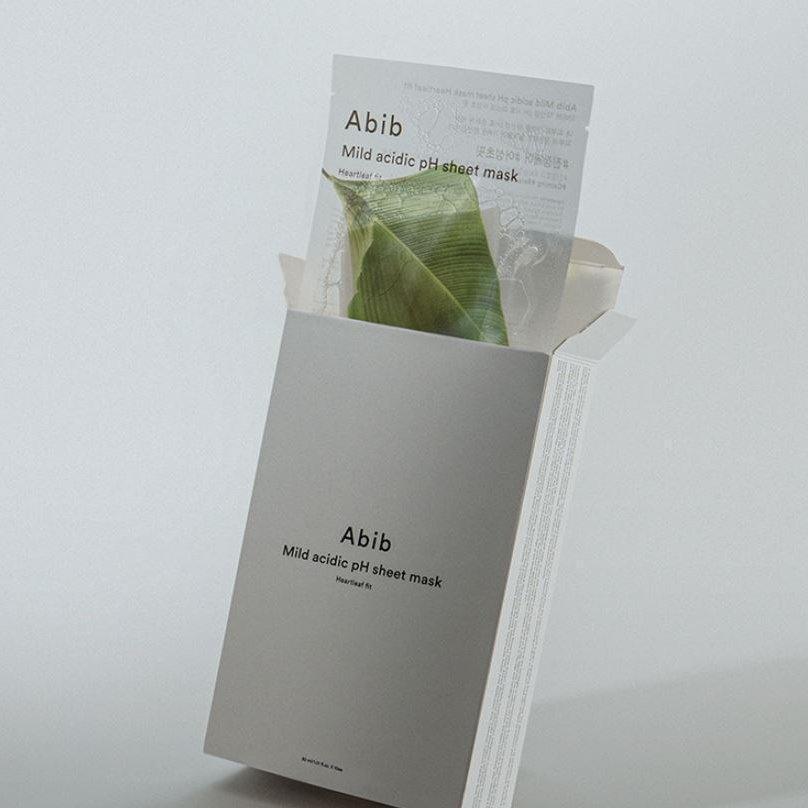 ABIB Mild Acidic pH Sheet Mask #Heartleaft Fit 10EA