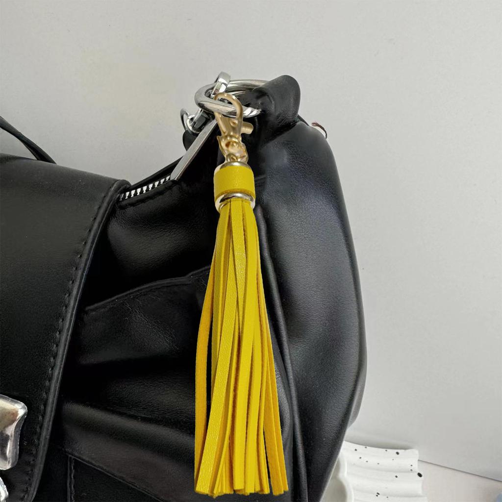 Красочные кисточки сумка аксессуар привлекающий внимание PU кожа кисточки брелок украшение подходит для различных стилей сумок