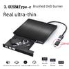 Ultra-Thin USB 3.0 External DVD Burner and Player, 8x Speed
