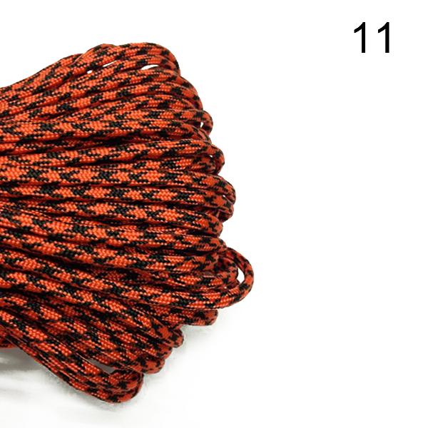 Шнур для кемпинга, 100 футов, 31 м, веревка для палатки Guyline Tpye III, 7-прядный ремешок, шнур для похода на открытом воздухе