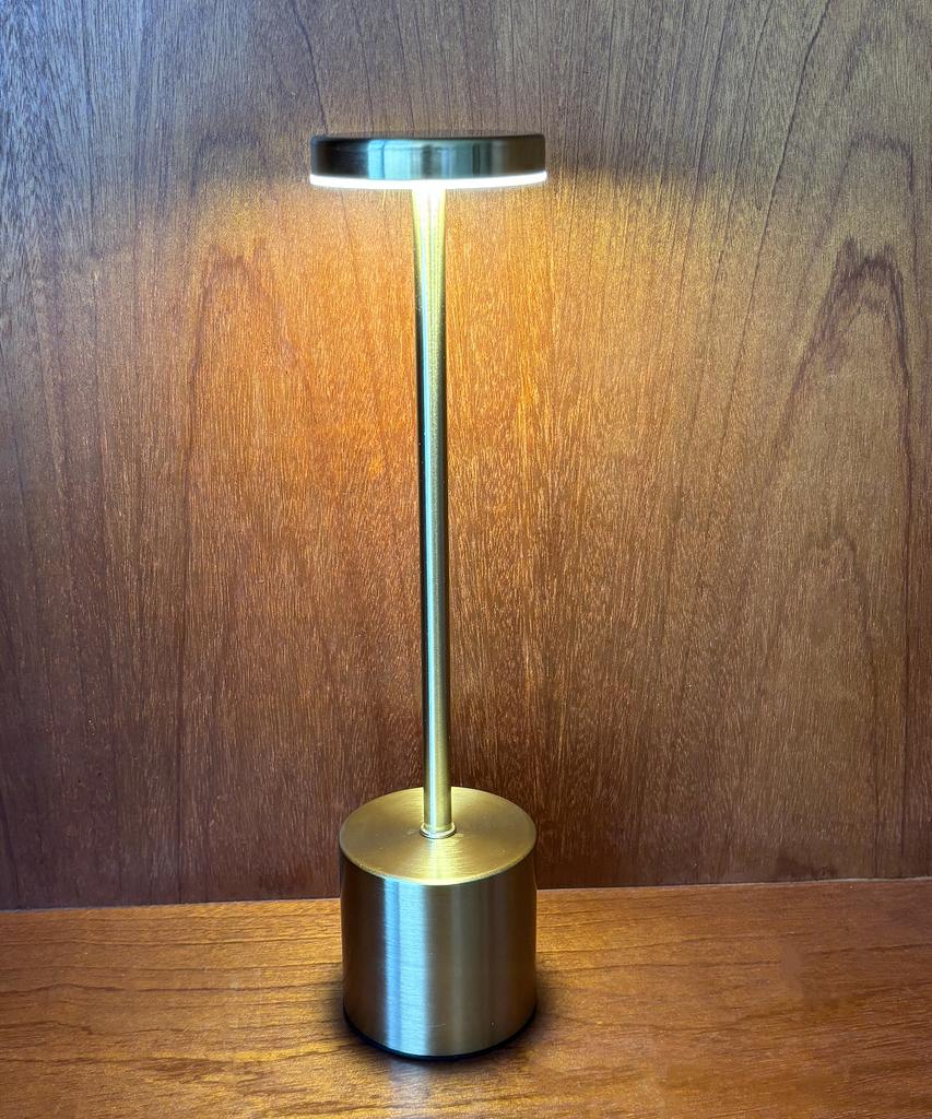 Светодиодный ночник с зарядкой от USB, беспроводной, сенсорный, настольный светильник для клубов, баров, домашнего декора отеля, регулируемая яркость, настольная лампа