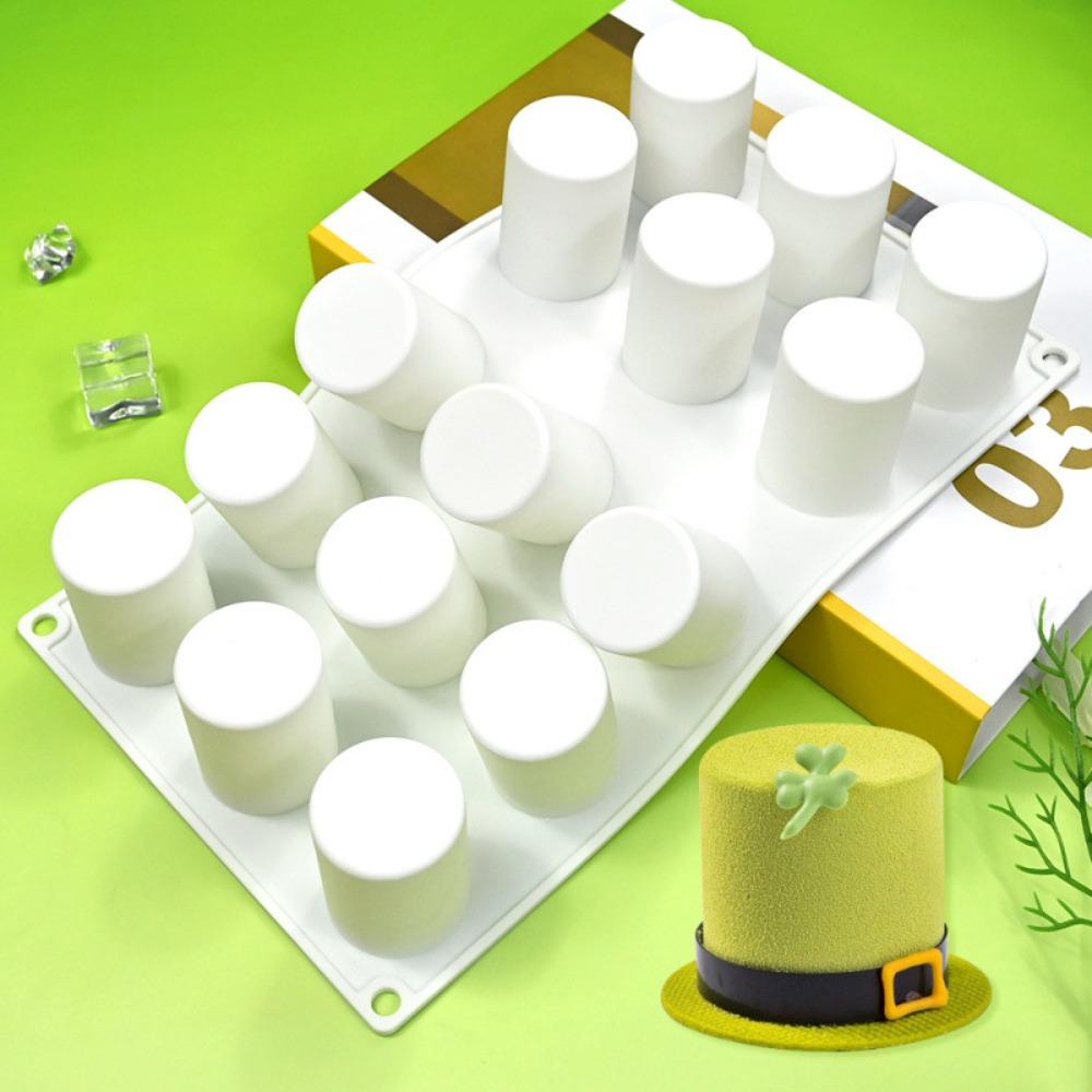 Food Grade Silicone Cylindrical Cake Molds Heat Resistant Mousse Cake Moulds Party Dessert