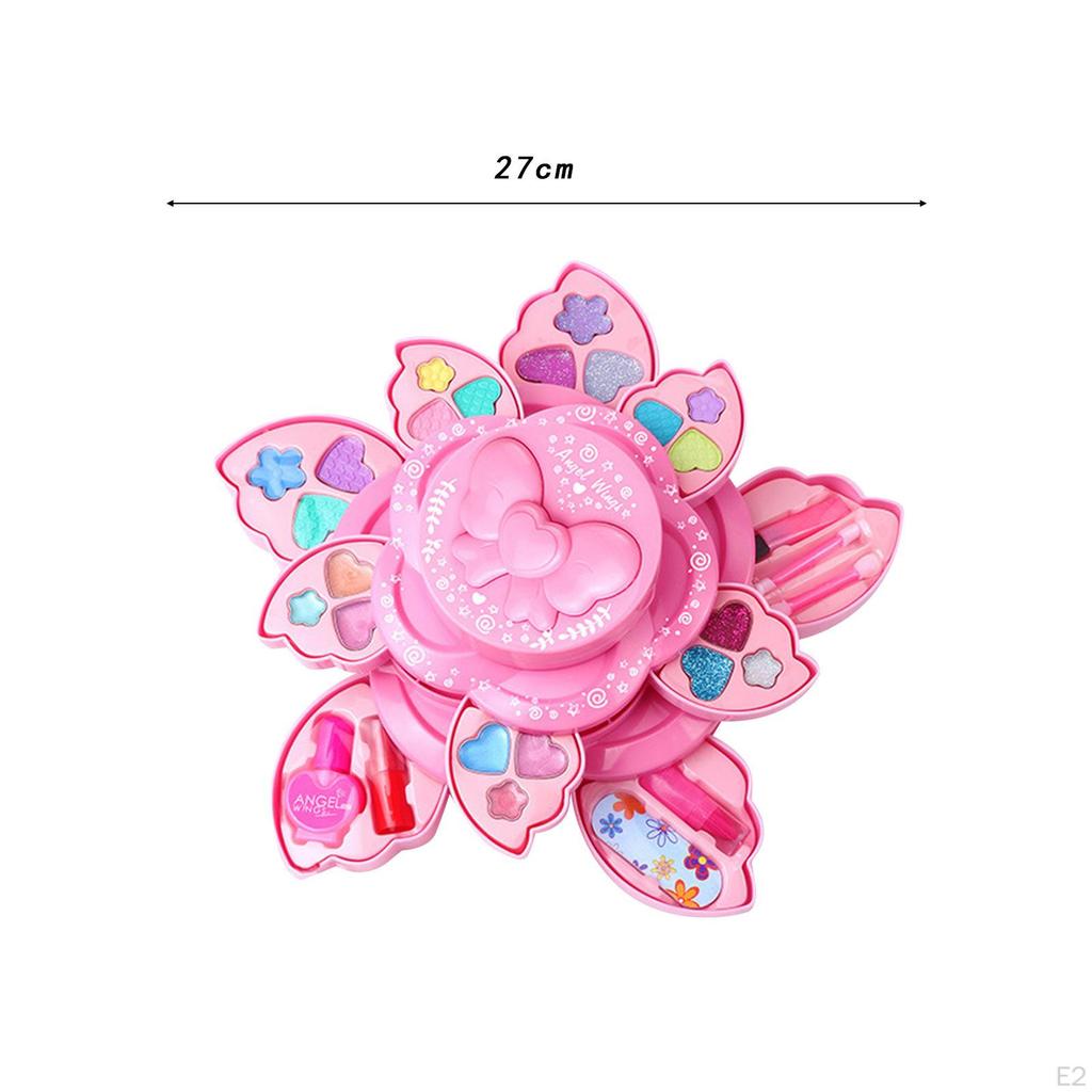 Детский набор для макияжа, Косметические наборы, Подарки на День святого Валентина для детей