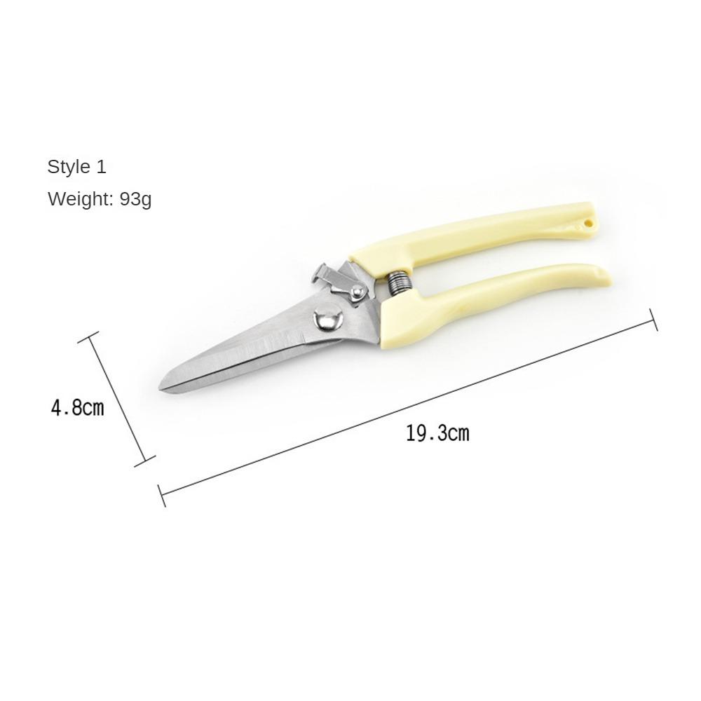 Ручные инструменты, садовые ножницы, простые в использовании садовые секаторы, инструменты для уличного ландшафта, цвет, бежевый, светлый, резка фруктов