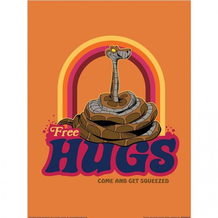 Disney Storybook Time Free Hugs Kaa Paper Print