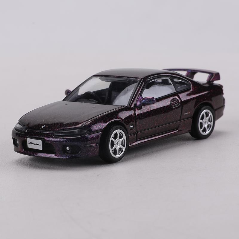 ABBI1 ТЕНЬ 1:64 Сильвия Spec-R Аэро S15 Литой симуляционный автомобильный модель игрушка коллекция выставочный экземпляр