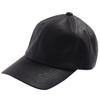 Cap Large Size Hat Deep Faux Leather Cap UV Protection Standard Cap BIG Size Unisex CAP Street Mode Size Adjustable Size [Loo&c] Men's [Free (56-59cm)