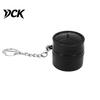 Halloween Fidget Clicker 1/4Pcs LED Light-up Clicker, Pumpkin Skull Ghost Dumpling Finger Bag Pendant Keychain, Stress Relief Push Button