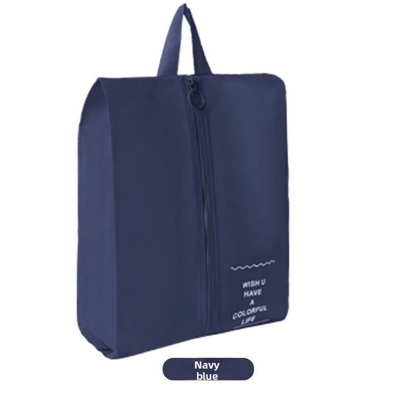 Portable Shoe Organizer Bag With Durable Oxford Material For Travel And Home Storage