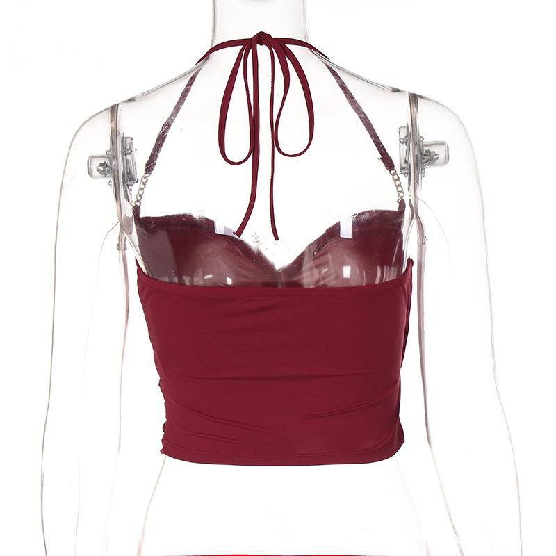 2022 пикантные женские короткие укороченные топы без рукавов, женский жилет, повседневная майка, женский топ без рукавов, женские красные футболки, женские