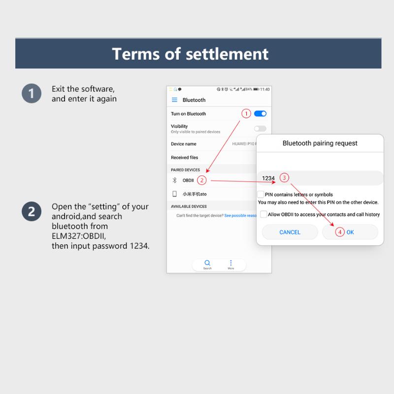 Мини Bluetooth ELM327 V1.5 OBD2 Автомобильный диагностический инструмент сканер Автоматическая диагностика Wi-Fi elm327 считыватель кодов для Android/Windows с переключателем