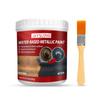 Water Based Rust Remover, Rust Converter Metallic Paint with Brush 300g Rust Converter Paint, Effective Car Rust Removal for Garage