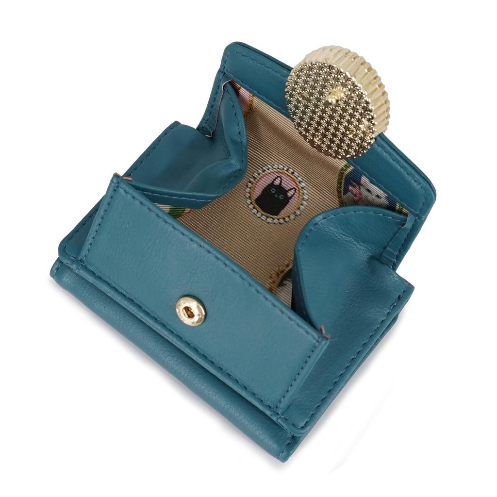 ACCESSOIRES Micro Mini Wallet Cat Brooch Green FREE [Paul & Joe] [Paul & Joe] PJA-W1173 PJA-W1173