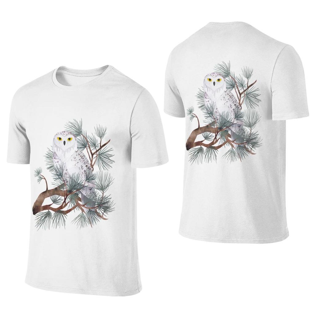 Snowy Oversize Reversible Tshirt Versatile Outdoor Morandi Colors Short Sleeve