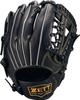 ZETT Youth Soft Steer Baseball Glove Black LL BJGB74550F (All-Around) (1900) Size