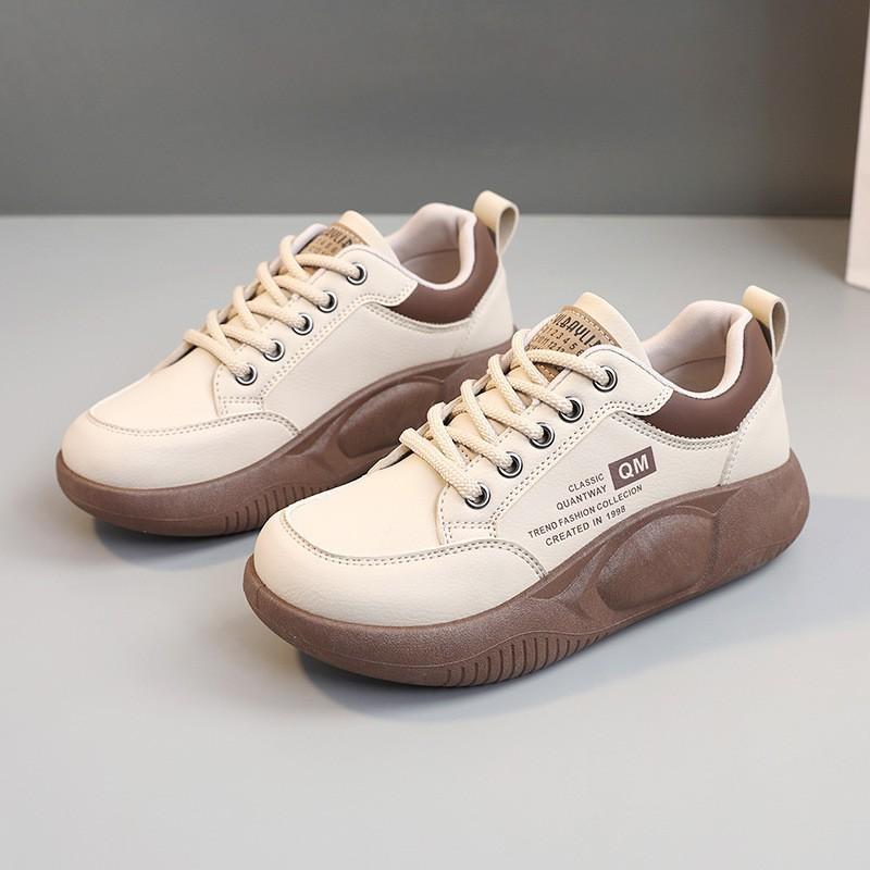 Women's Shoes New Student Spring Muffin Shoes Platform Sports Trend Street Casual Board Shoes