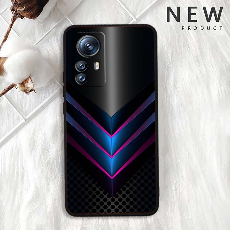 Технологичное Арт Иллюстрация Чехол для Телефона Для Xiaomi Mi 15 14 13 13T 12 12T 12S 11 11i 11T Pro Ultra Lite 5G Черный Мягкий