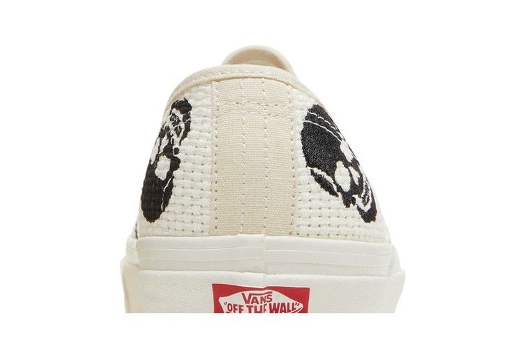 Мужские кроссовки Vans Authentic 44 DX Needlepoint Skulls Needlepoint/Белый/Черный