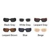 9 Colors Fashion Square Sunglasses Woman Brand Designer Personality Irregular Vintage Sun Glasses Female Travel Retro